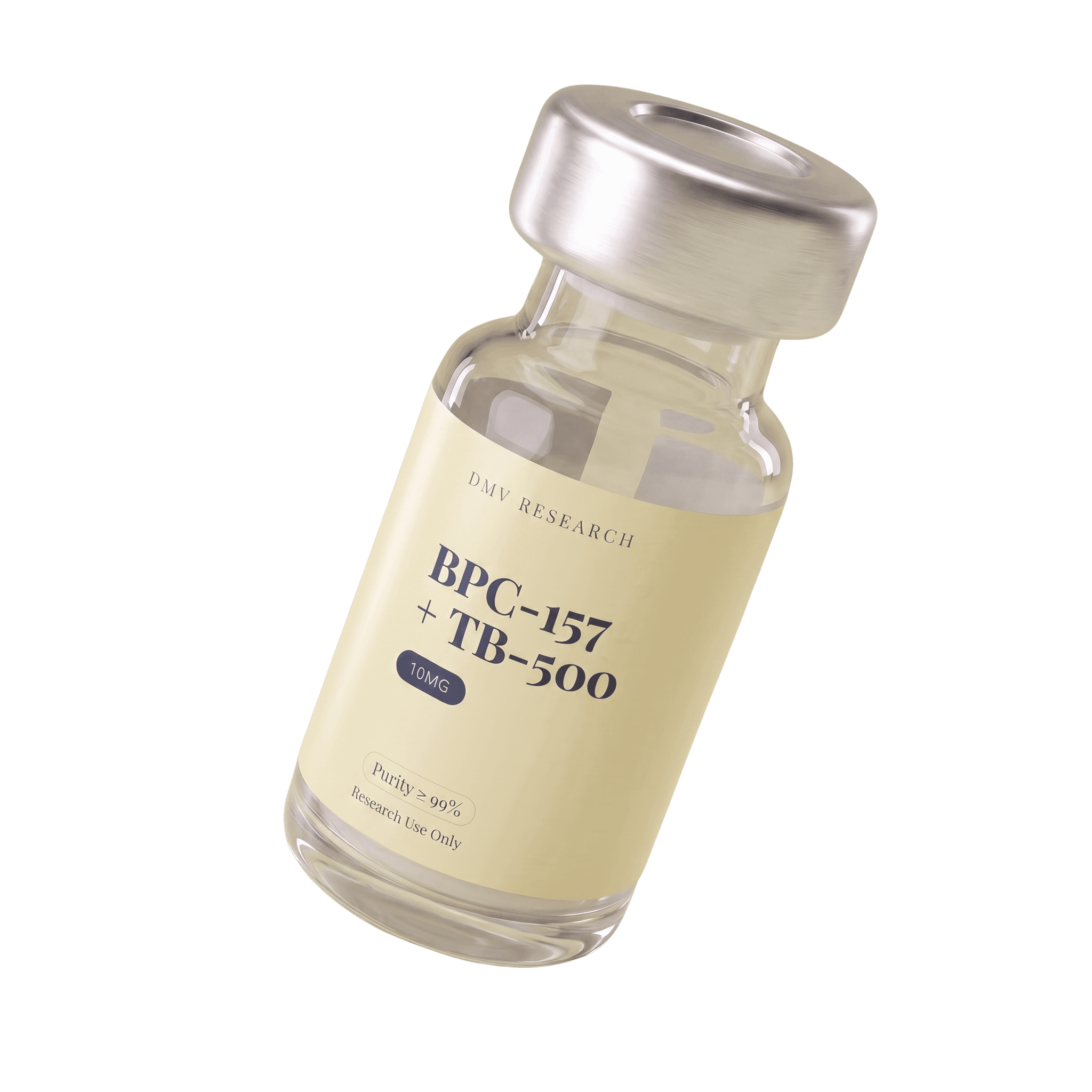 DMV Research BPC-157 + TB-500 (Wolverine) research peptide vial